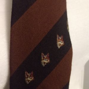 Parklane Fox Motif Tie